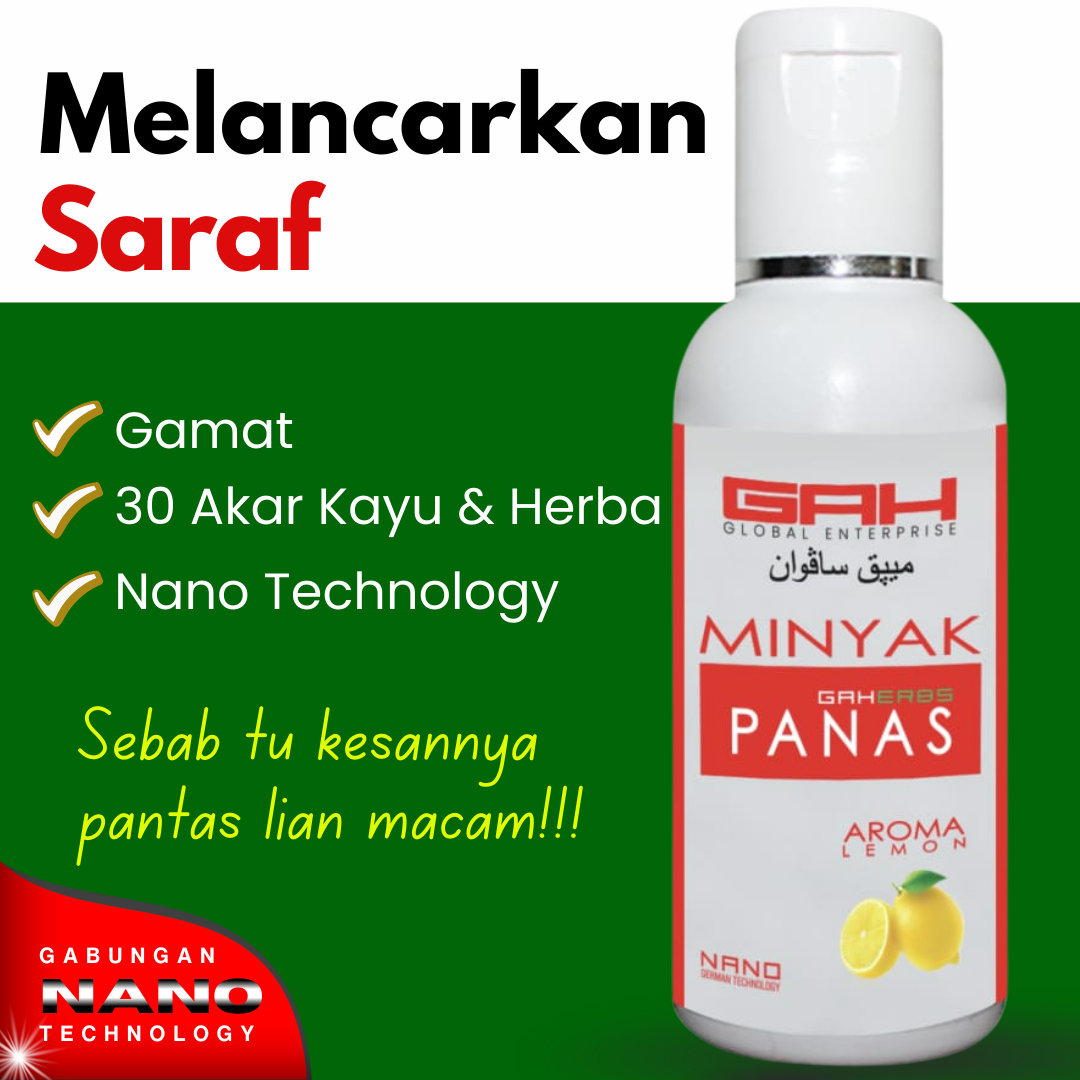 Minyak Saraf - Lancarkan Saraf Tersepit (4)